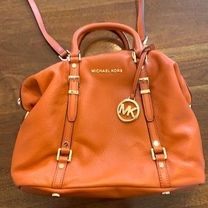 Orange Michael Kors Crossbody